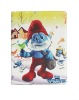 2012 Smurfs Style leather case for ipad 2