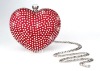 2012 Spring Fashion Heart Shape Clutch Evening Bag 063