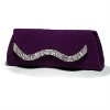 2012 Spring Fashion W Shape Crystal Clutch Evening Bag 063