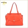 2012 Spring/Summer Orange Ladies real leather shoulder bag