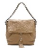 2012 Summer Genuine Leather Shoulder Quilted Bag Women