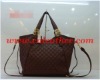 2012 Top quality pure leather bags for women in brown color