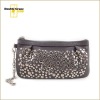 2012 Trendy ladies handmade studs real leather evening clutch bags