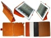 2012 Unique design PU Leather case for iPad2