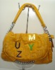 2012 Yellow flower fashion ladies handbag