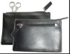 2012 black leather coin purse