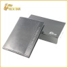 2012 black men's leather wallet