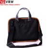 2012 black nylon laptop messenger