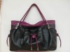 2012 brand name for ladies leather fashion handbag