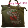 2012 canvas file tote bag