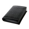 2012 character black high quality leather business card wallet