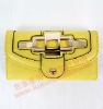 2012 classic women long wallet B021003 Yellow