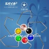 2012 colorful crystal handbag purse hook