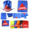 2012 colorful polyester drawstring bag