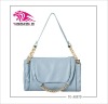 2012 colourful cow leather shoulder lady bag,removable and adjustable