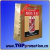 2012 customized logo paper package bag tops3044