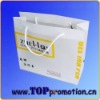 2012 customized logo paper package bag tops3115