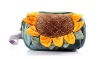 2012 cute Sunflower washed canvas best mens wallet brands