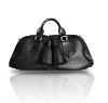 2012 design full black leaher bags handbags 063