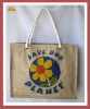 2012 eco-friendly jute tote bag