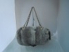 2012 elliptic fashion with hair handbag