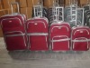 2012 factory polyester 4pcs set travel trolley case