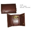 2012 factory supply delicate cow leather key chain bags with hook