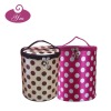 2012 fancy handle cosmetic bag polka dot