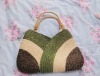 2012 fashion Bohemian Backyard Luau straw beach bag