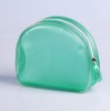 2012 fashion New-design transparent pvc zipper cosmetic bag