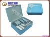 2012 fashion PU gift cosmetic case with plastic tray