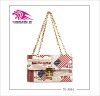 2012 fashion USA shoulder lady bag with strong chain