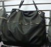 2012 fashion black ladies handbags