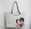 2012 fashion canvas shopping bag