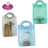 2012 fashion color transparent pvc bag