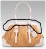 2012 fashion design PU ladies shopping hand bag(KY0096)
