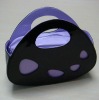 2012 fashion design bule cosmetic box with mirror