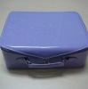 2012 fashion design fun light blue plastic cosmetic storage box