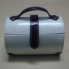 2012 fashion design fun white metal cosmetic box