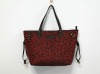 2012 fashion design high quality dark red fashion handbag