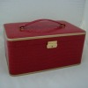 2012 fashion design red professional professional antique cosmetic case