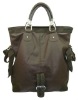 2012 fashion dual-use leather tote bag