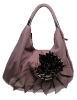 2012 fashion flower brands lady handbag make in Guangzhou