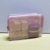 2012 fashion high quality transparent pvc cosmetic bag