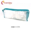 2012 fashion hot selling Promotiona ltransparent cosmetic bag set