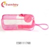 2012 fashion hot selling Promotional pvc transparent cosmetic bag