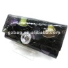 2012 fashion leather glisten plaid color wallet