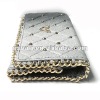 2012 fashion leather silver glisten wallet