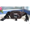 2012 fashion men's PU waist bag pack