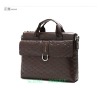 2012 fashion men's leather laptop briefcase bag